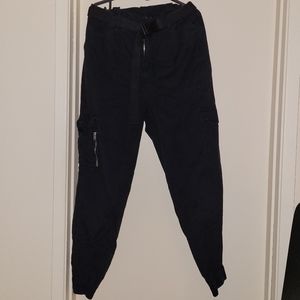 Forever 21 Black Cargo Pants
